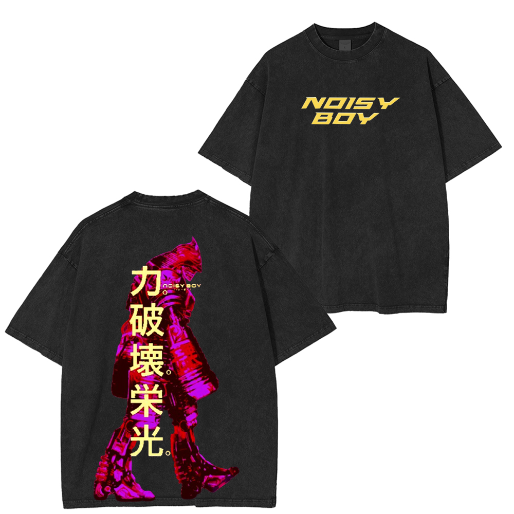 Noisy Boy Unisex Washed T-Shirt