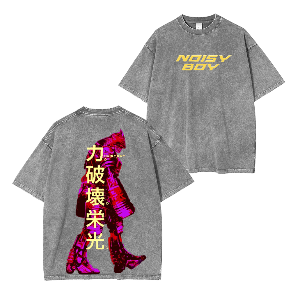 Noisy Boy Unisex Washed T-Shirt