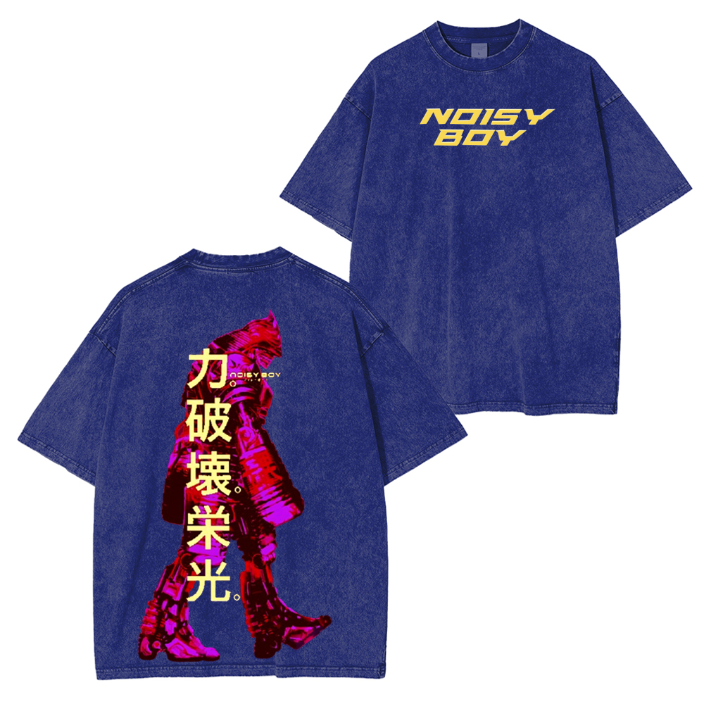 Noisy Boy Unisex Washed T-Shirt