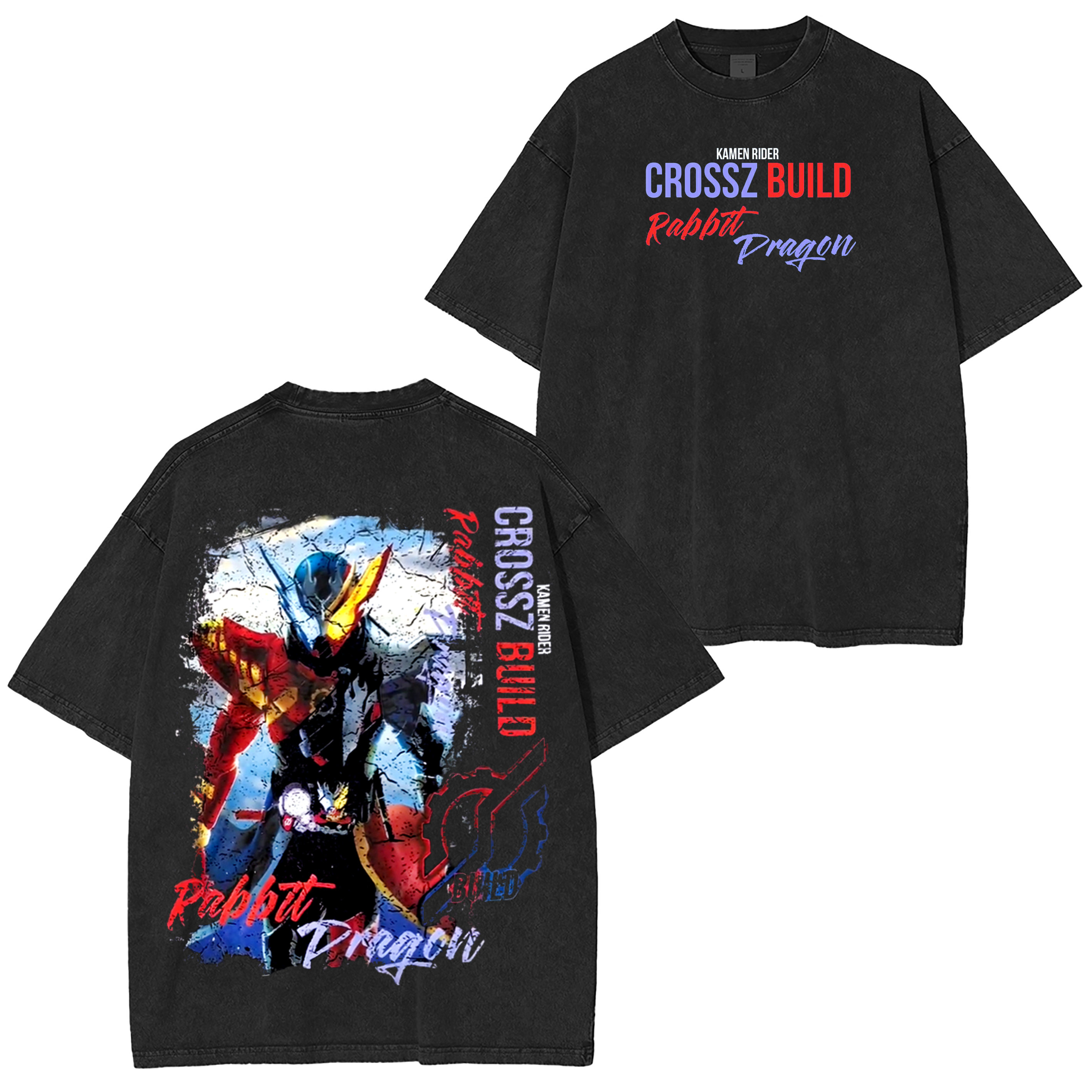 Kamen Rider Washed T-shirt/Crewneck/Hoodie
