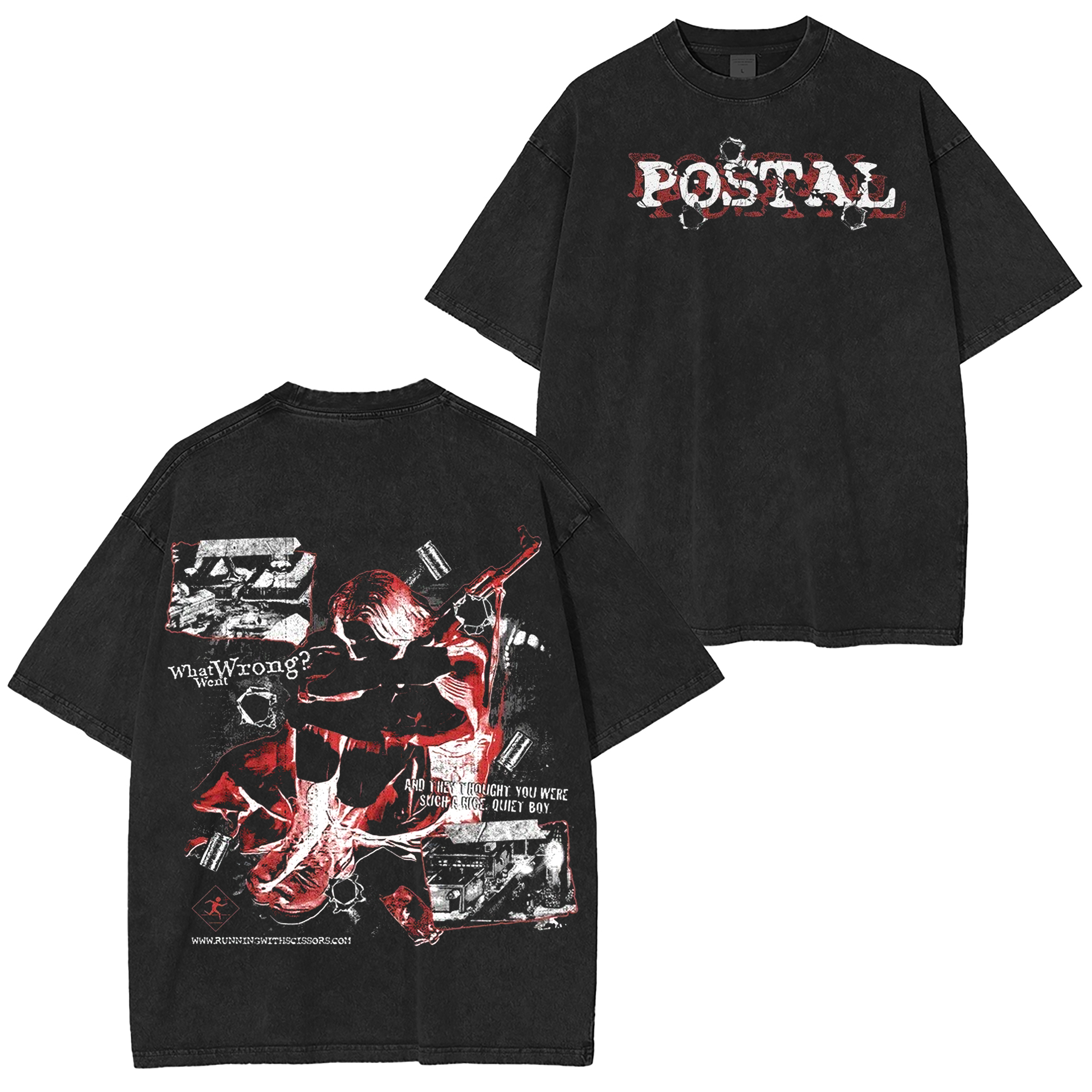 POSTAL 1997 boot Washed T-shirt/Crewneck/Hoodie