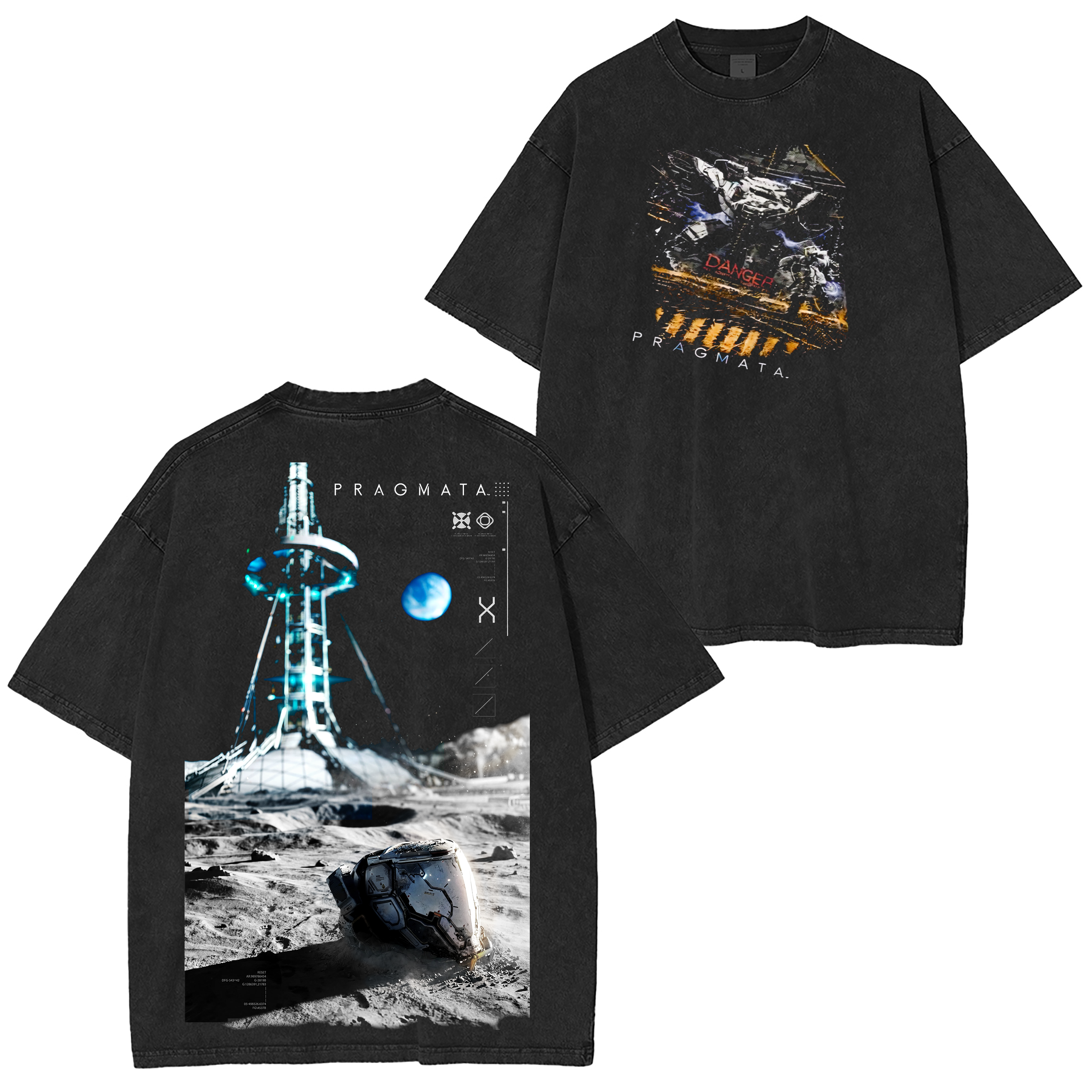 Pragmata Washed T-shirt/Crewneck/Hoodie