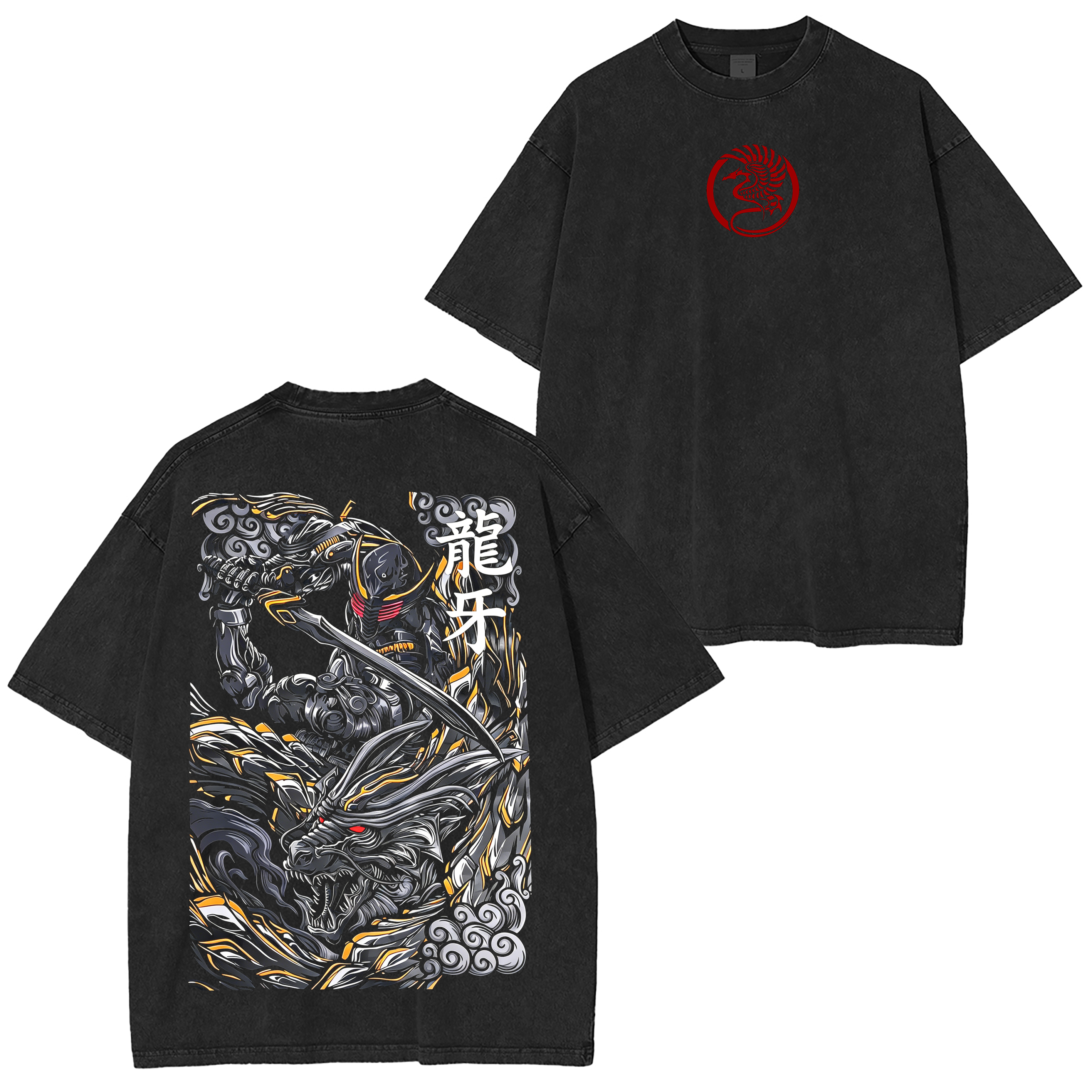 Kamen Rider Ryuki Washed T-shirt/Crewneck/Hoodie