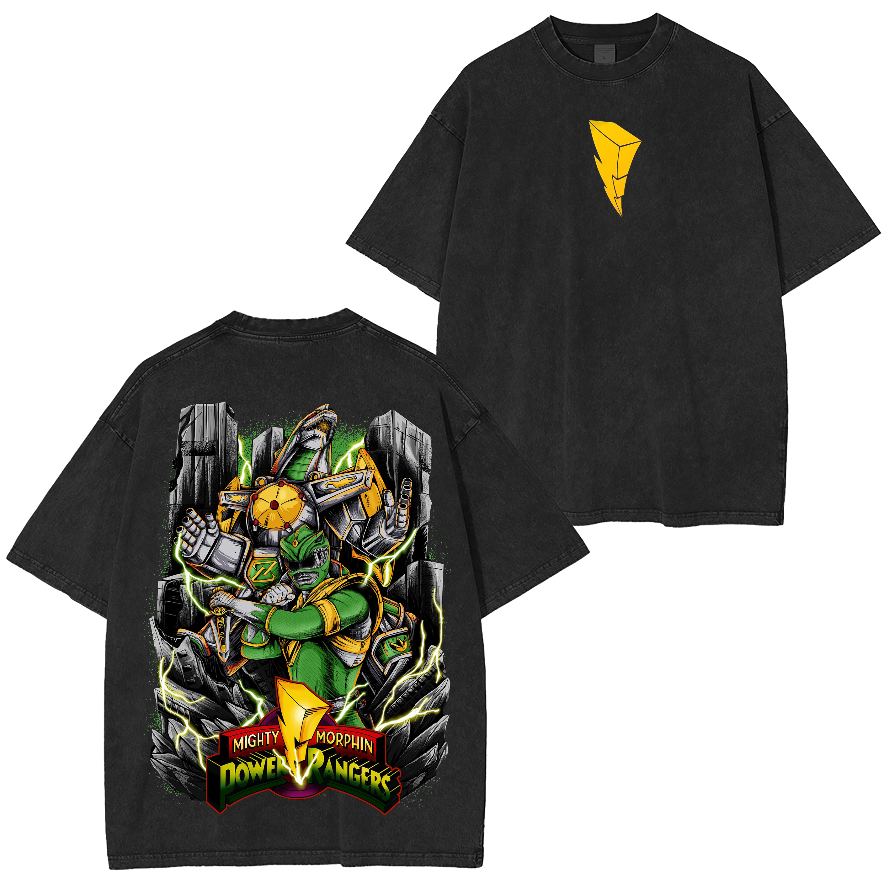 Green Ranger,Power Rangers Washed T-shirt/Crewneck/Hoodie