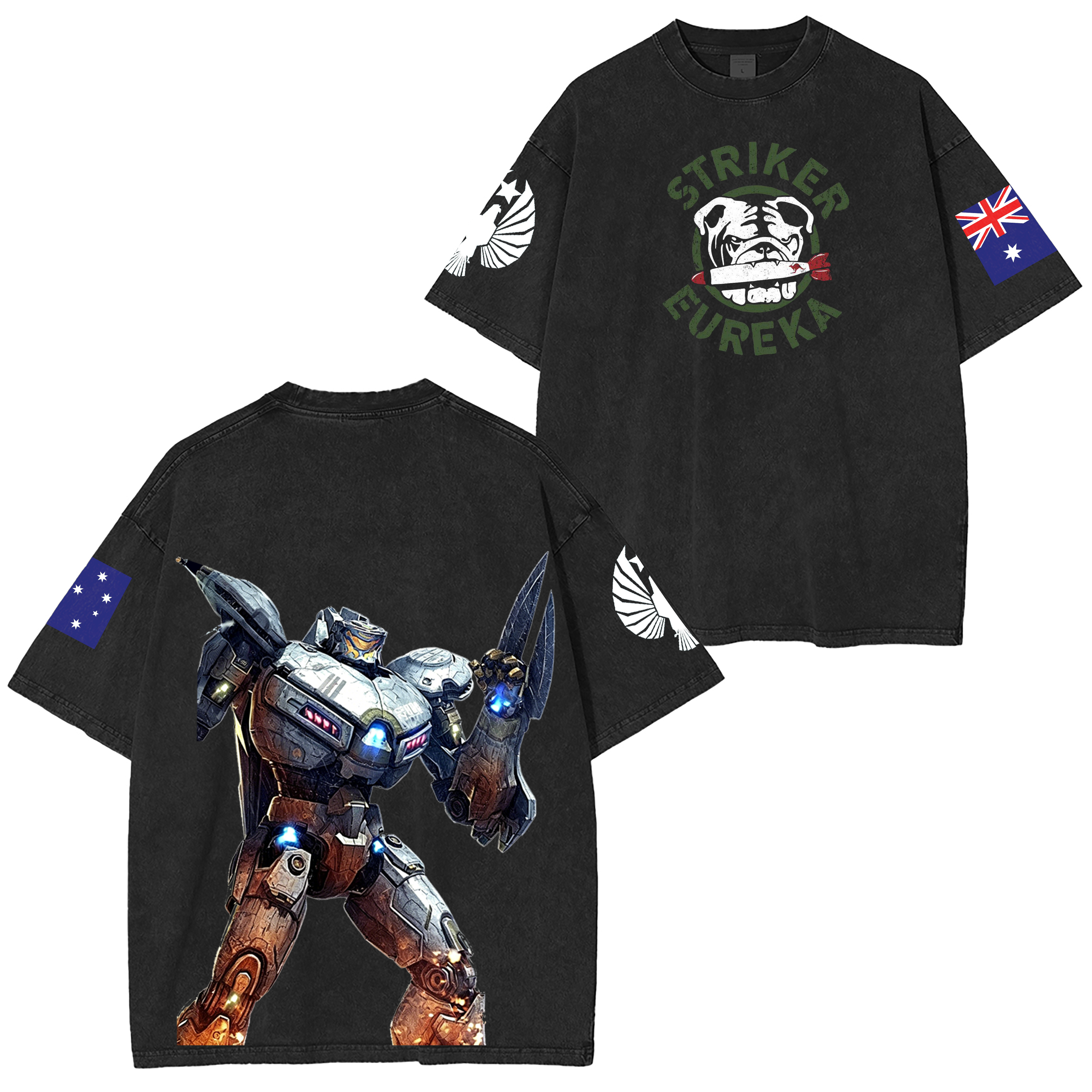 Striker Eureka Washed T-shirt/Crewneck/Hoodie