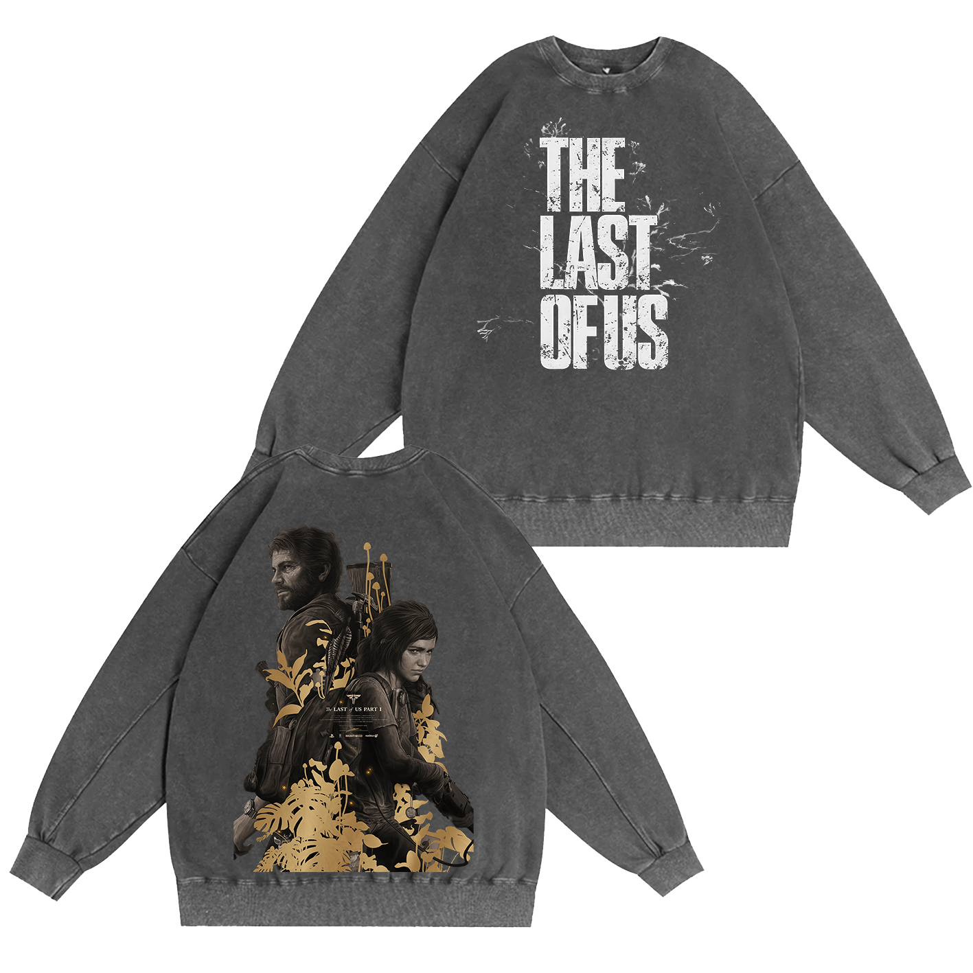 Vintage The Last of Us Unisex Washed T-Shirt