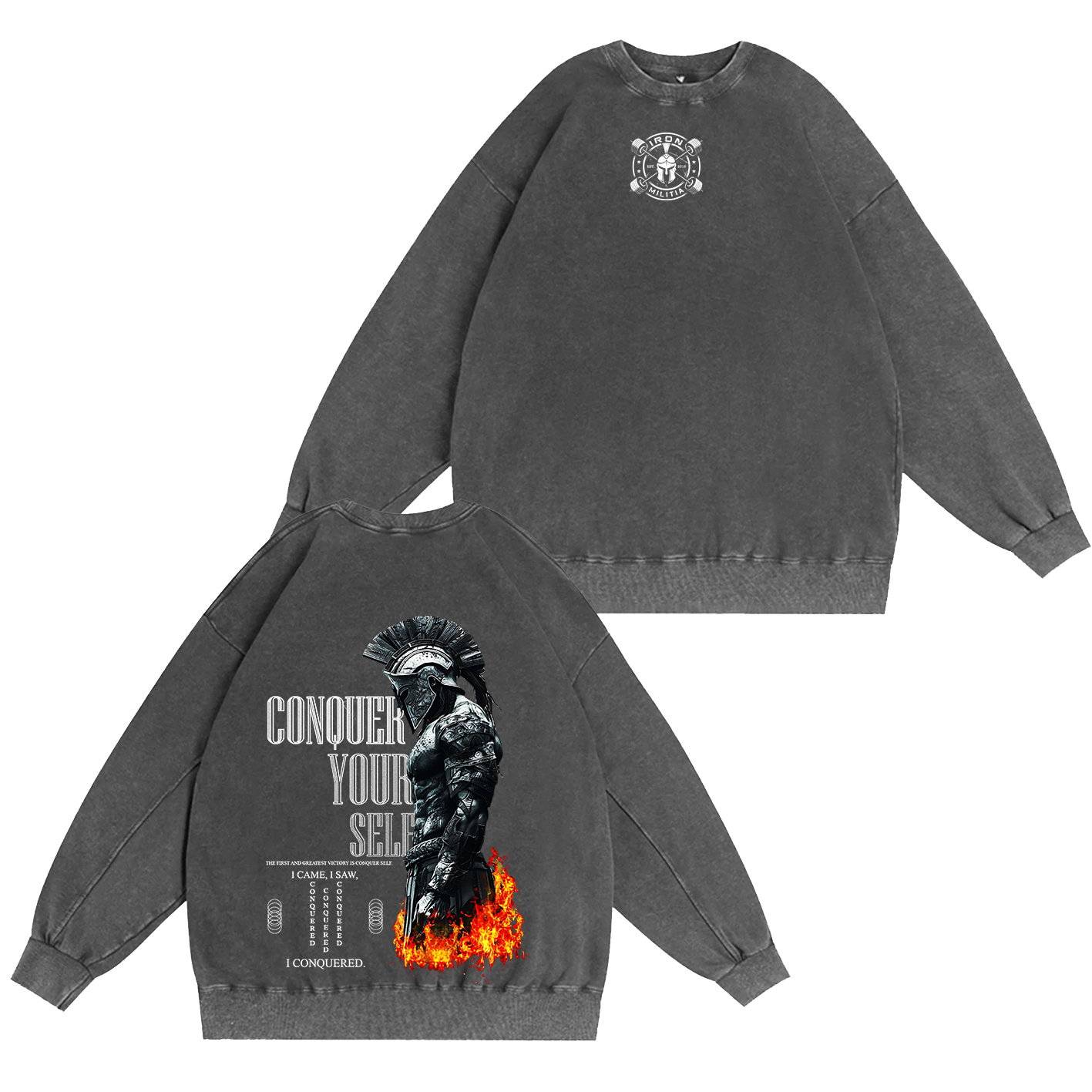 Conquer yourself Oversized T-shirt/Crewneck/Hoodie