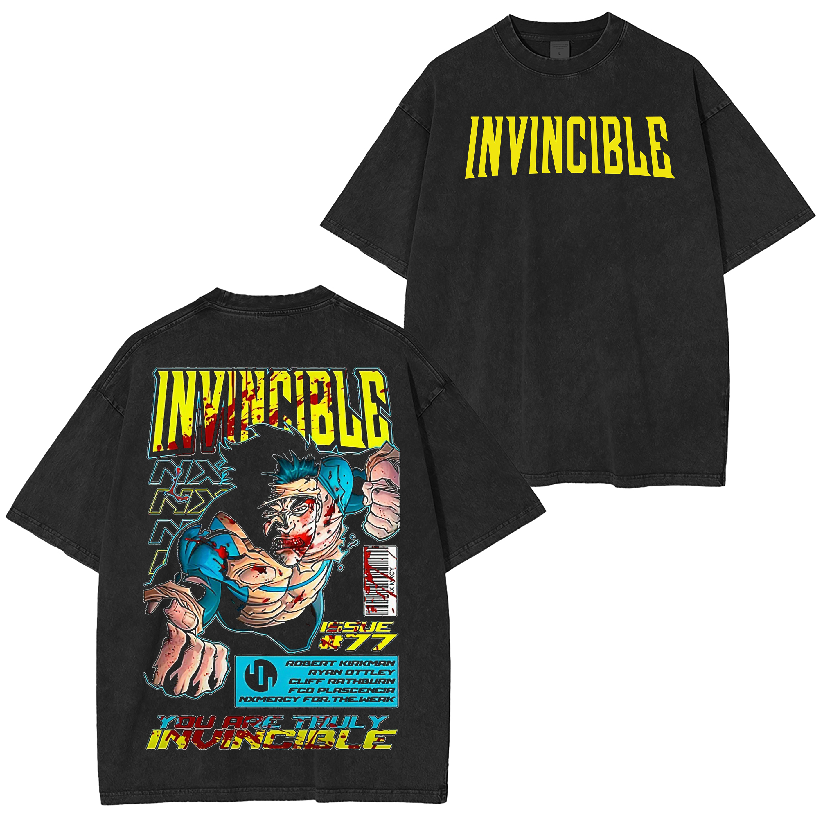Invincible Essential Comic Vintage Washed T-shirt/Crewneck/Hoodie
