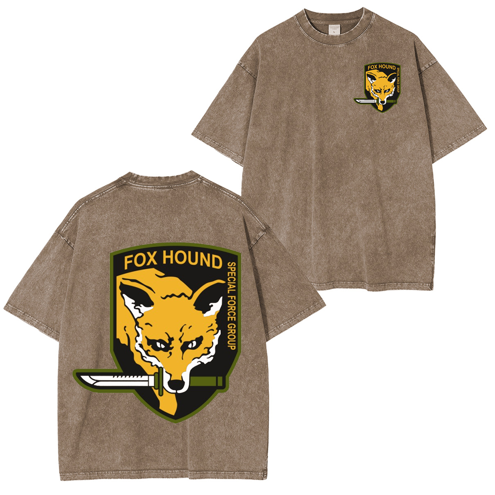 Metal Gear Solid Unisex Washed T-Shirt