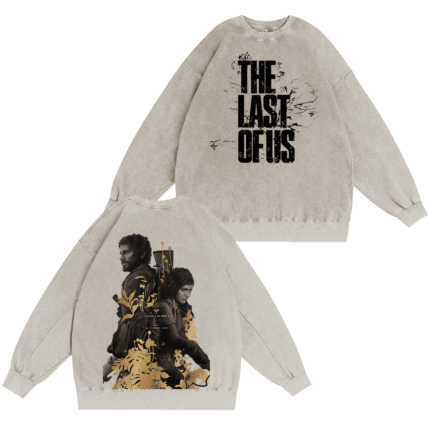 Vintage The Last of Us Unisex Washed T-Shirt