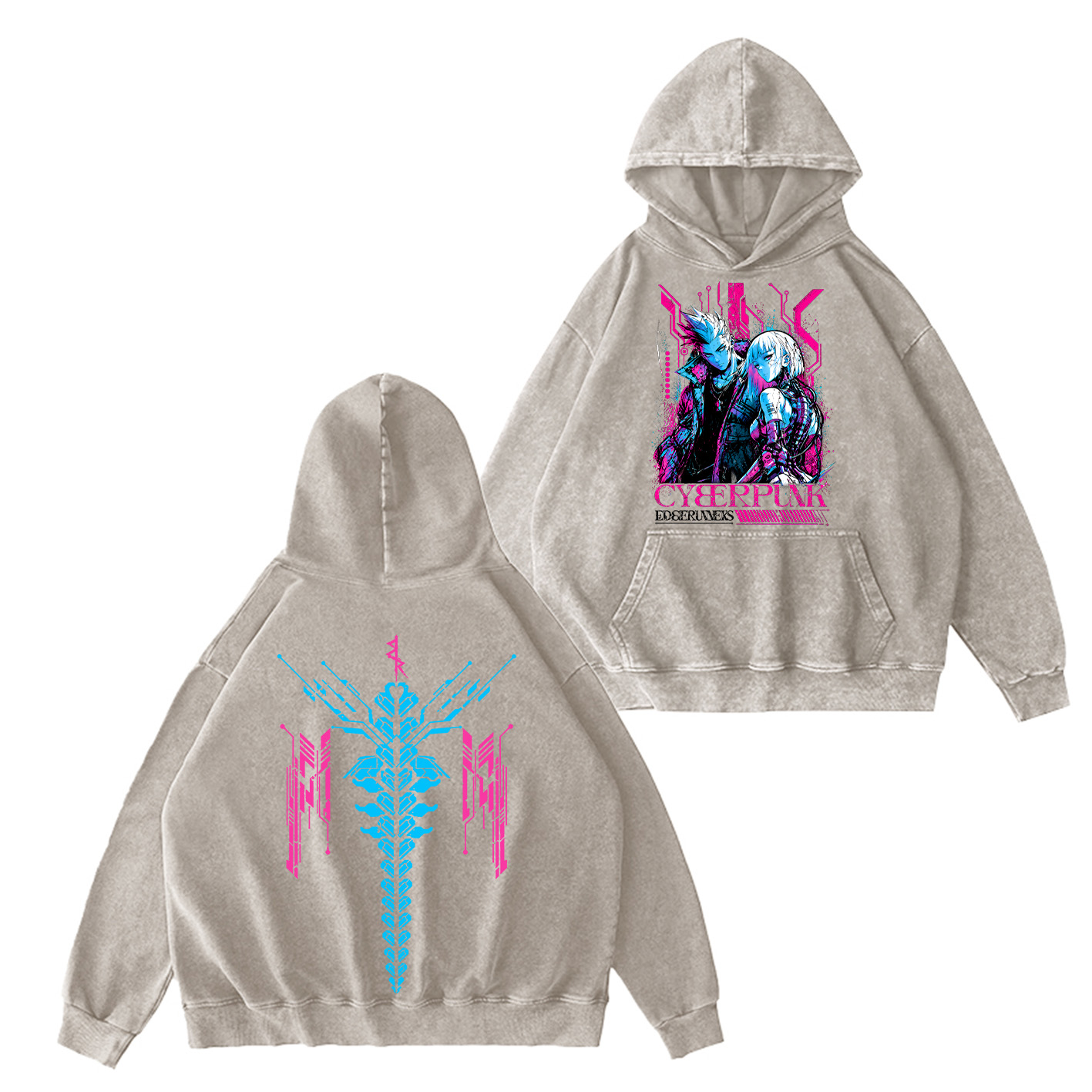 Lucy Cyberpunk Edgerunners  Oversized T-shirt/Crewneck/Hoodie