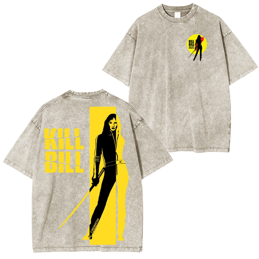 Kill BilI Unisex Washed T-Shirt