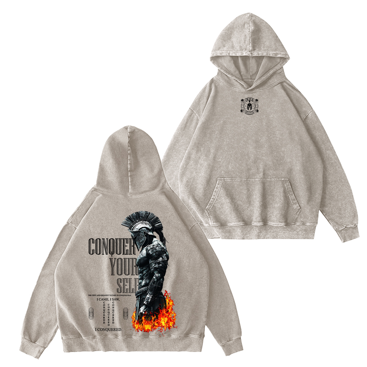 Conquer yourself Oversized T-shirt/Crewneck/Hoodie