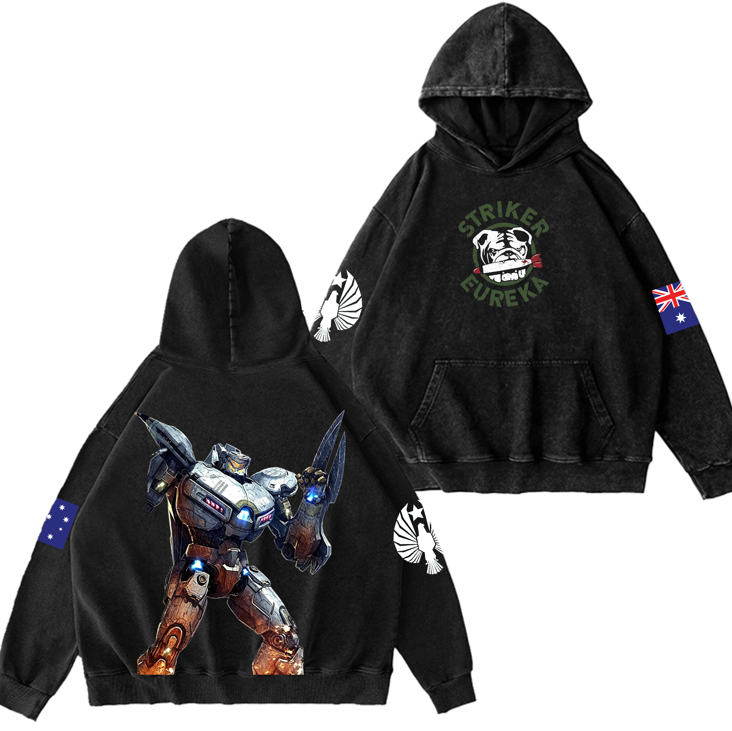 Striker Eureka Washed T-shirt/Crewneck/Hoodie