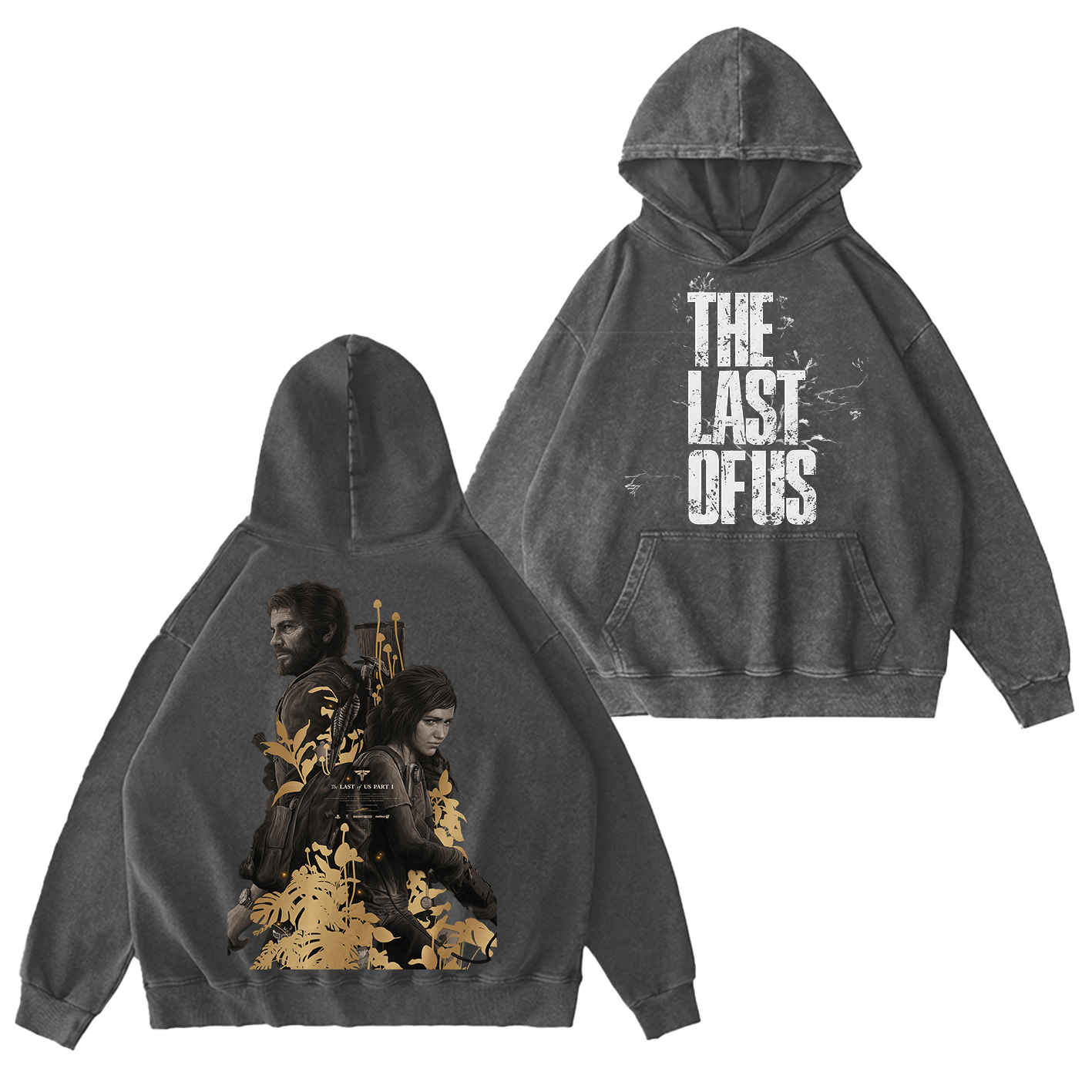 Vintage The Last of Us Unisex Washed T-Shirt