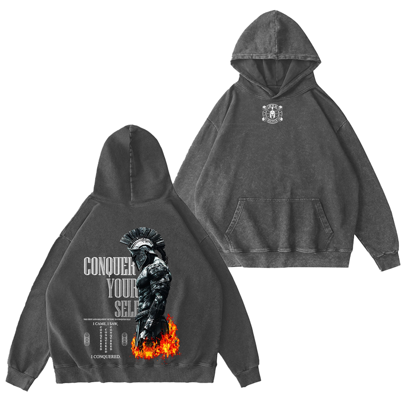 Conquer yourself Oversized T-shirt/Crewneck/Hoodie