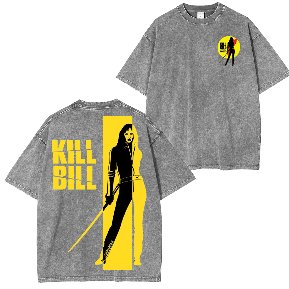 Kill BilI Unisex Washed T-Shirt