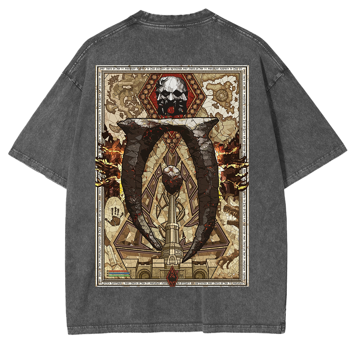 The Elder Scrolls IV Obilivion Remastered Vintage Washed Unisex T-Shirt