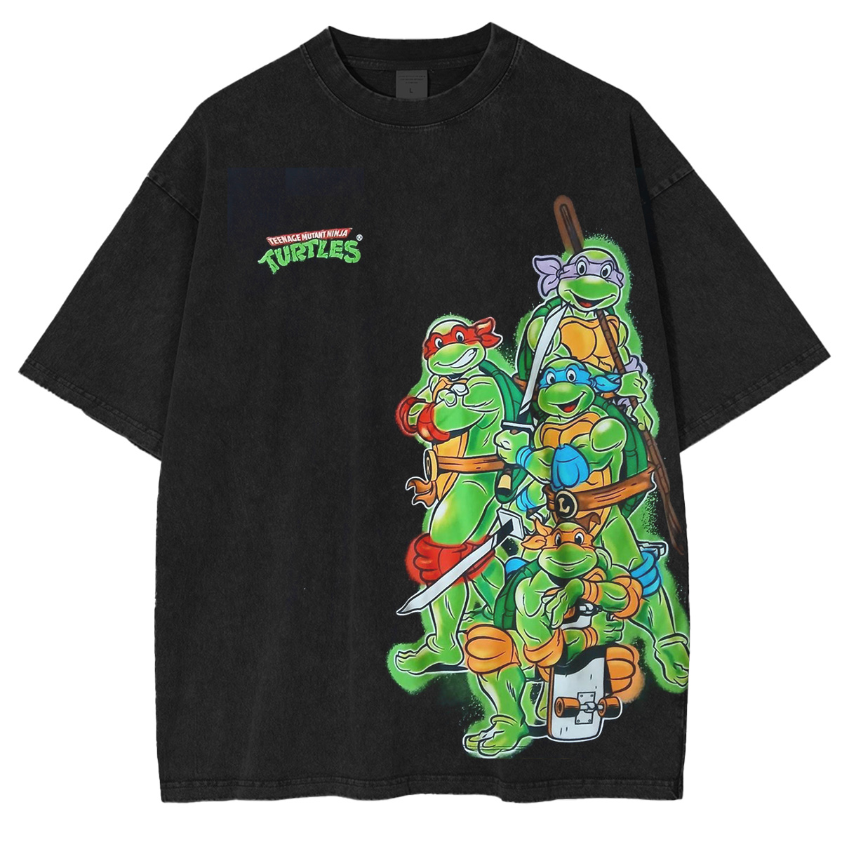 Teenage Mutant Ninja Turtles Unisex Washed T-shirt