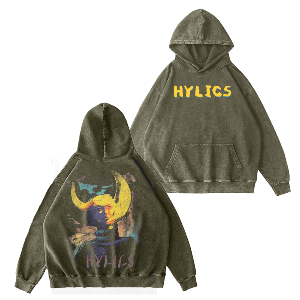 Hylics Unisex Washed T-shirt/Crewneck/Hoodie
