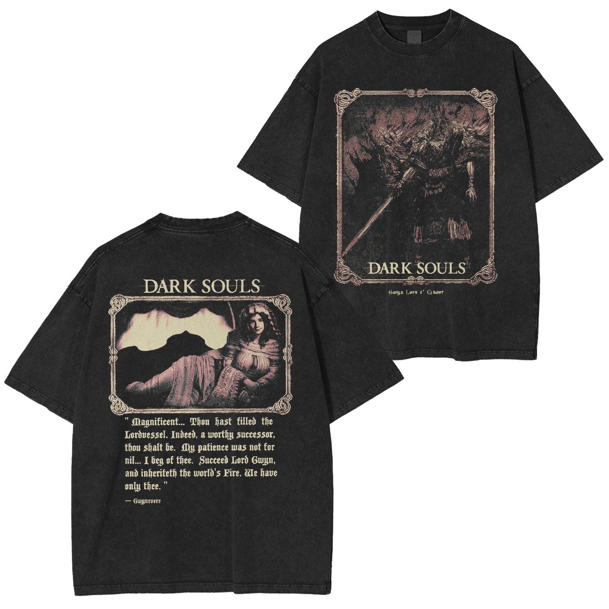 Dark Souls Vintage Washed Unisex T-Shirt