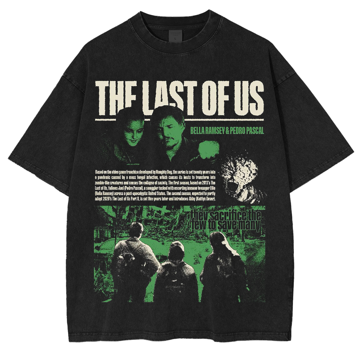 Retro Dystopian Gamer Vintage Washed Unisex T-Shirt