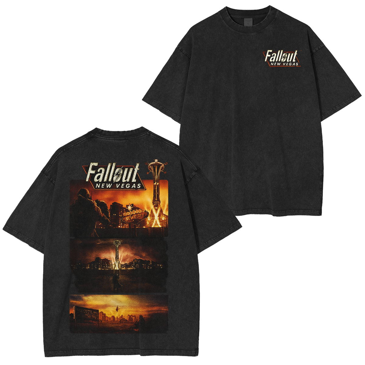 Fallout 4 Vintage Unisex Washed T-Shirt