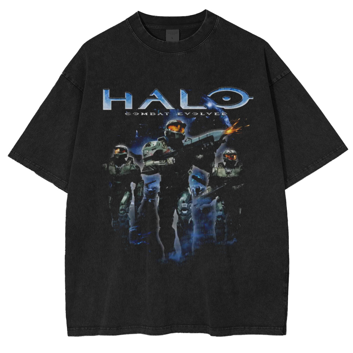 Hallo New Vegas Double Retro Washed T-Shirt