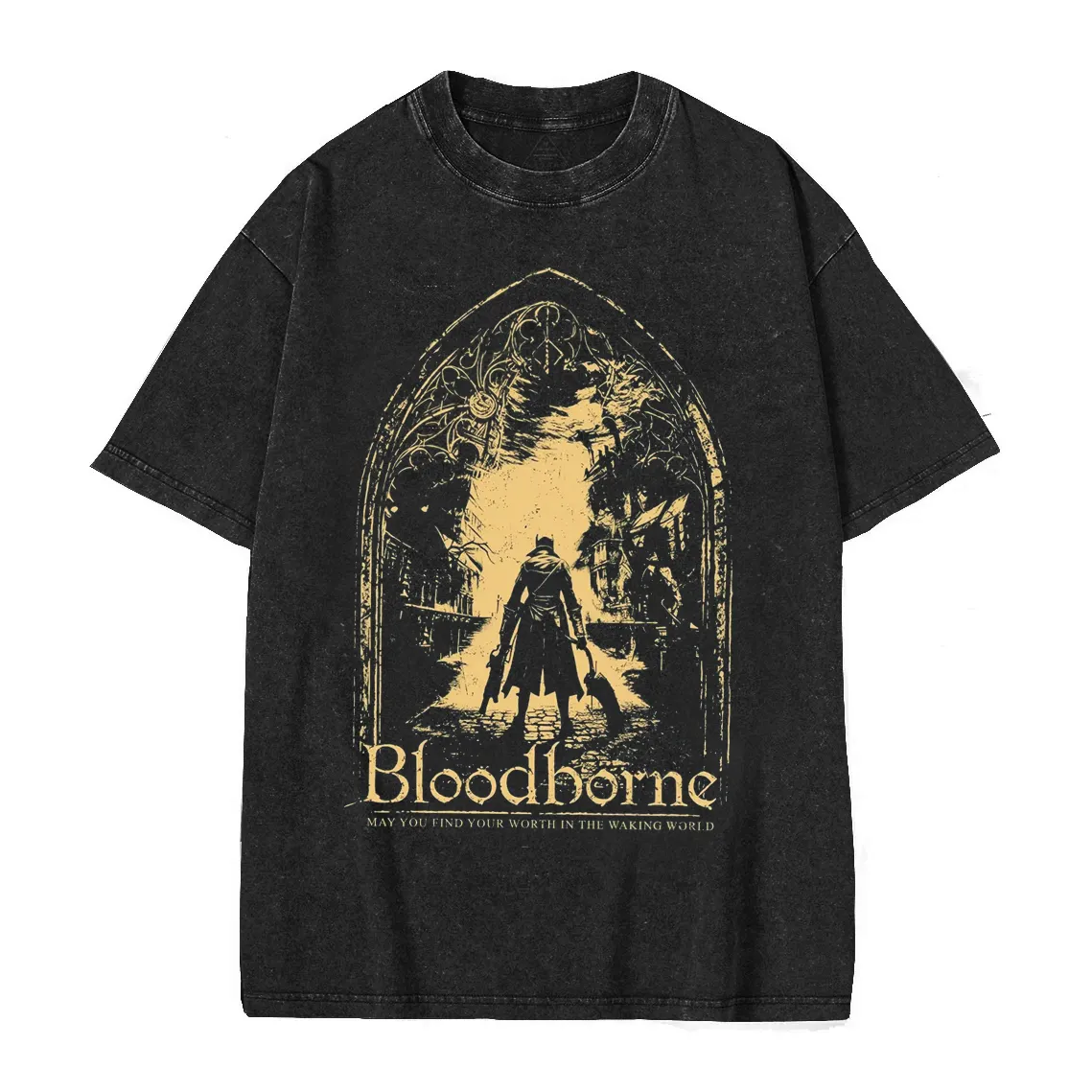Bloodborne Vintage Unisex Anime T-shirt