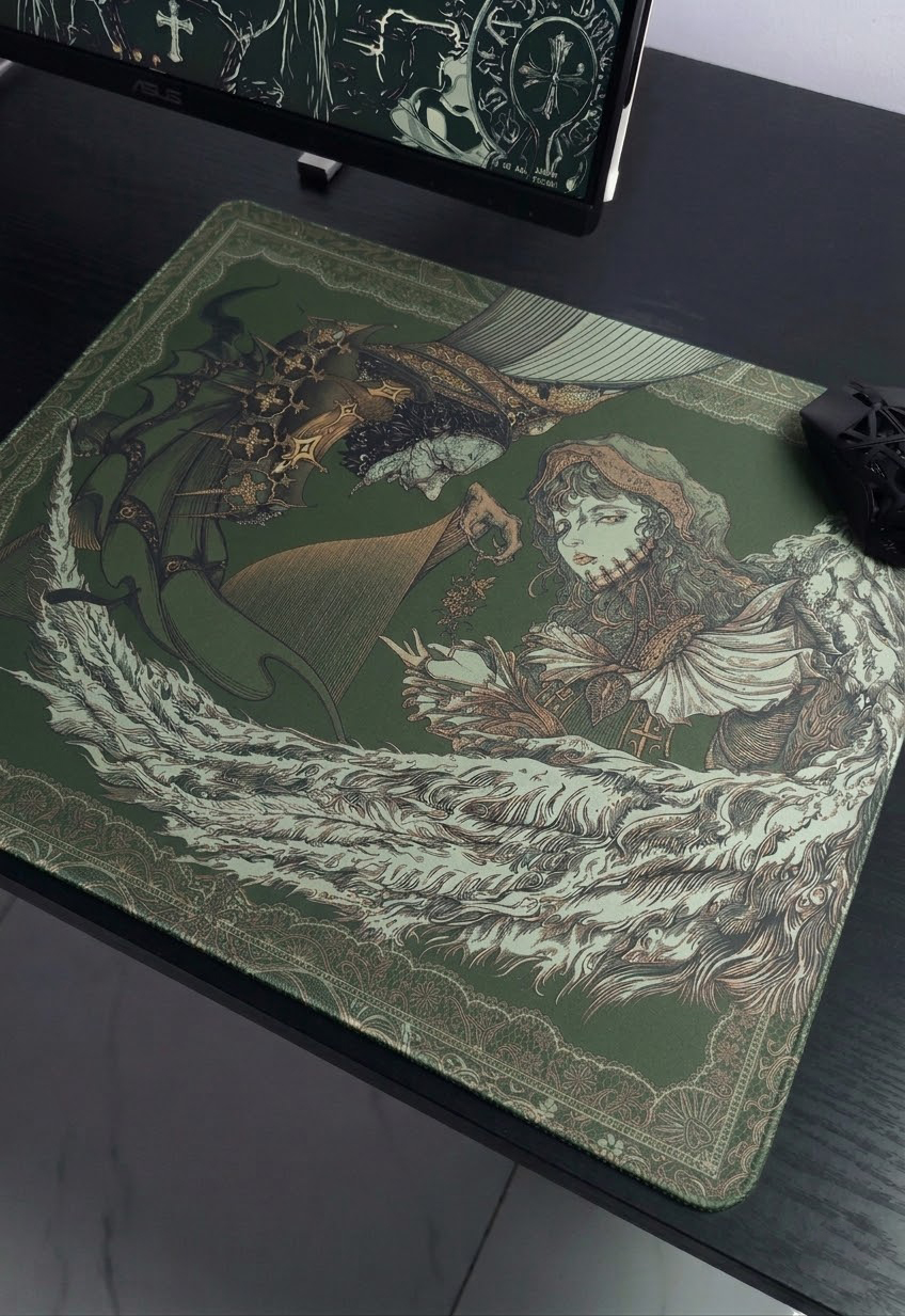 Feng Feather Mousepad
