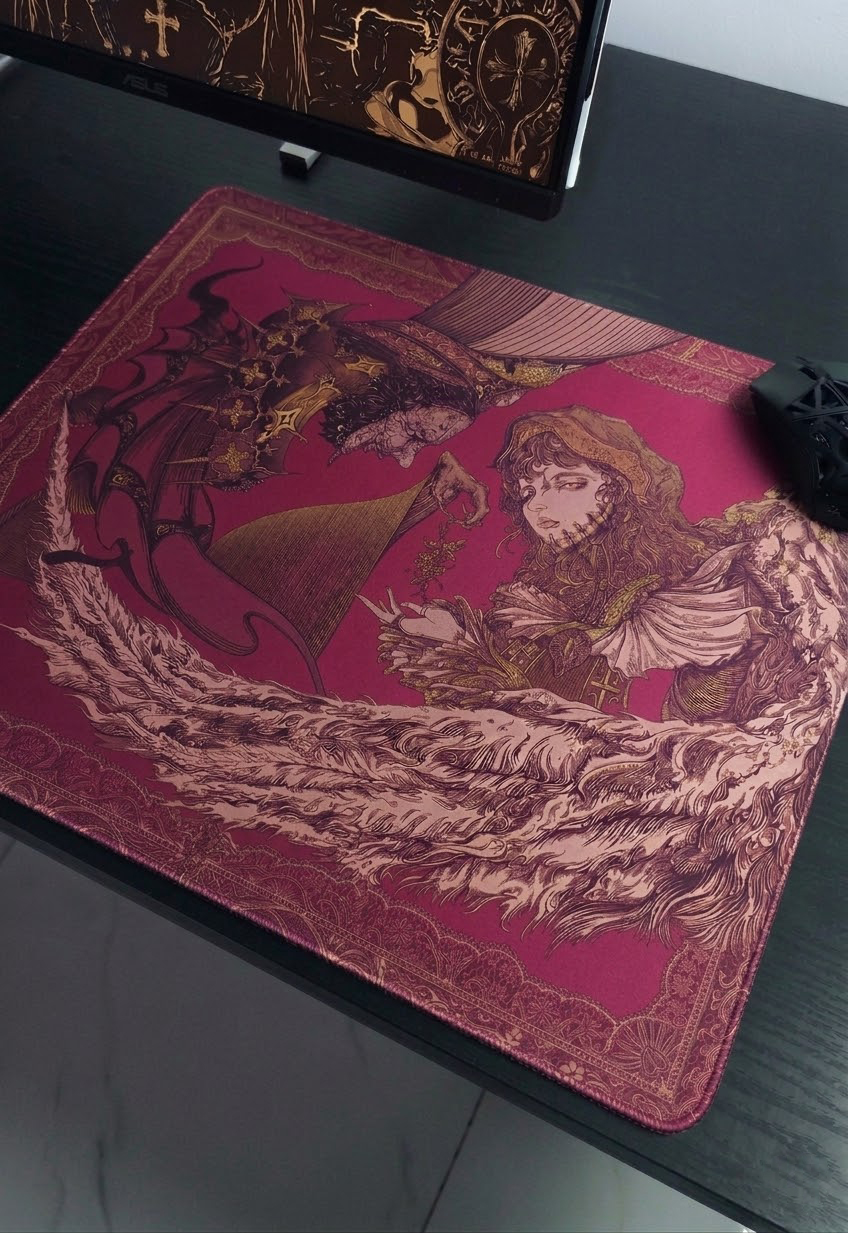 Feng Feather Mousepad