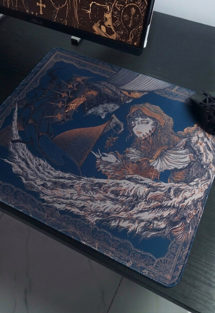 Feng Feather Mousepad