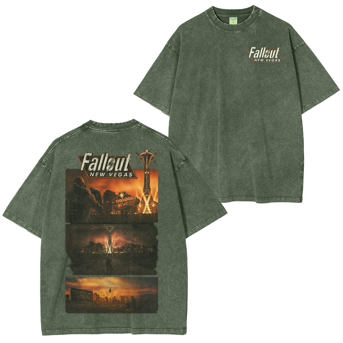 Fallout 4 Vintage Unisex Washed T-Shirt