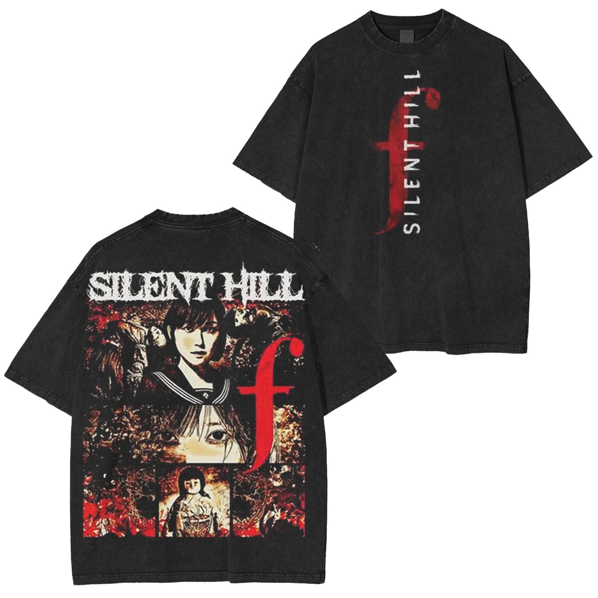 Silent Hill F Vintage Washed Unisex T-Shirt