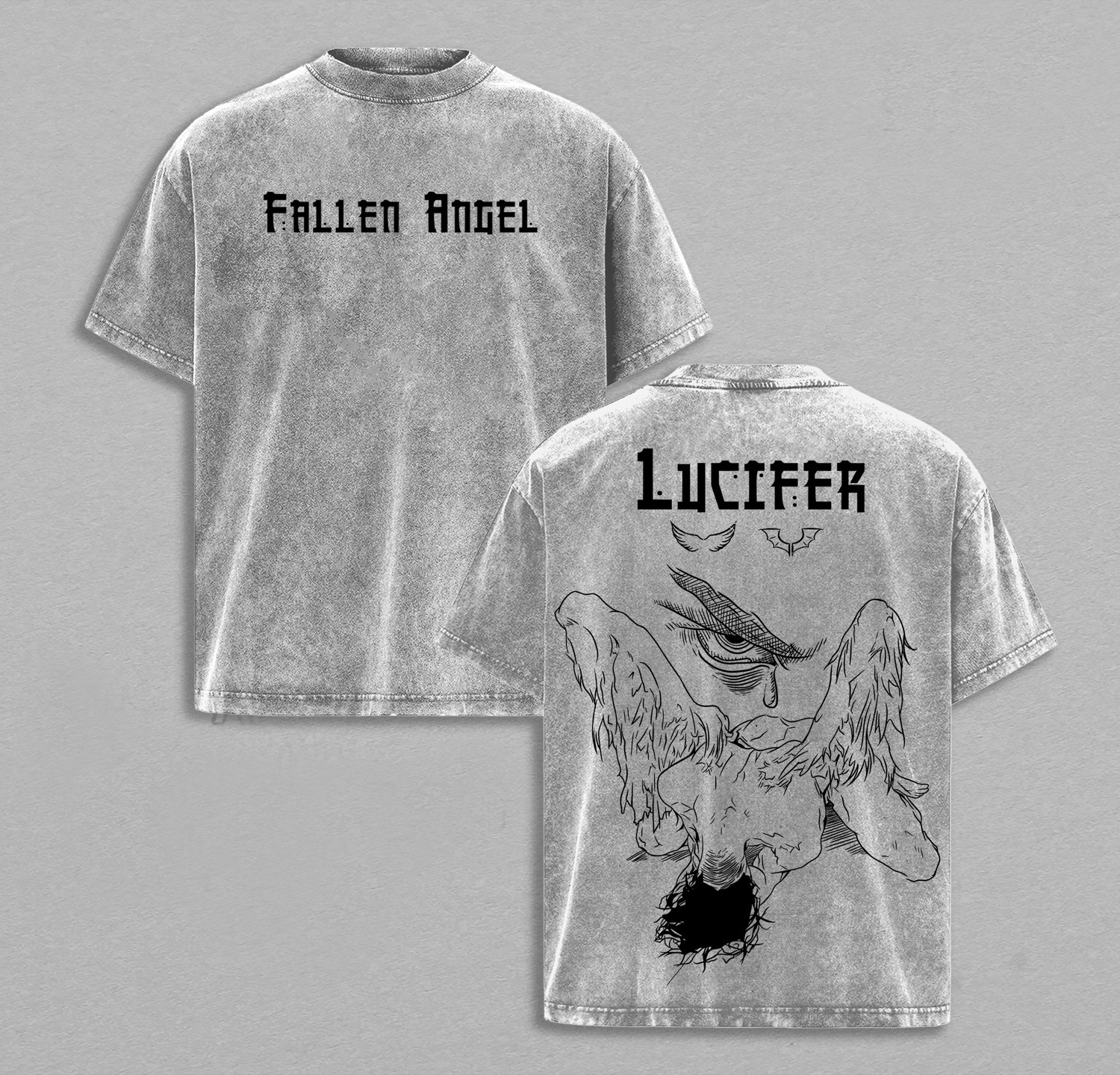 Even angels fall — but some rise again Vintage Washed T-shirt/Crewneck/Hoodie