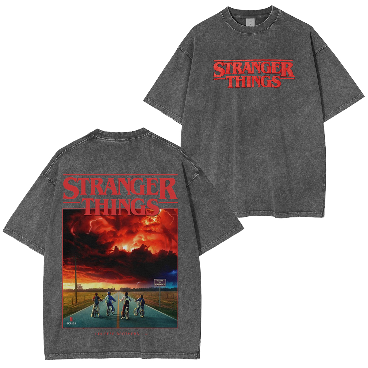Stranger Things Washed T-shirt/Crewneck/Hoodie