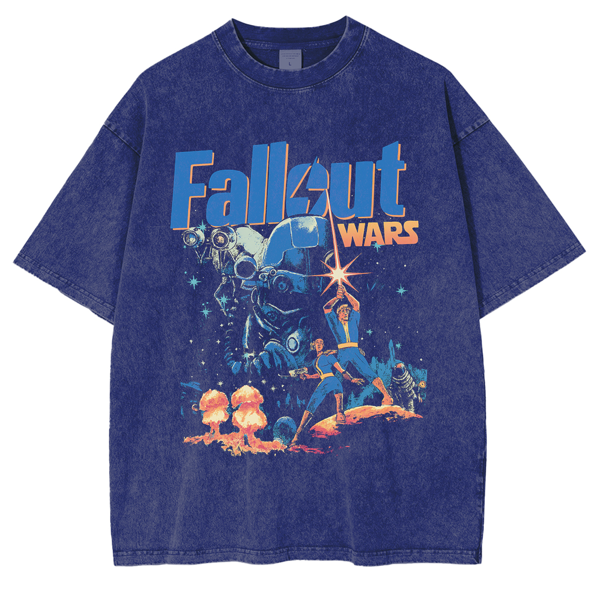 Not here to impress the world only God. Vintage Unisex Washed T-Shirt