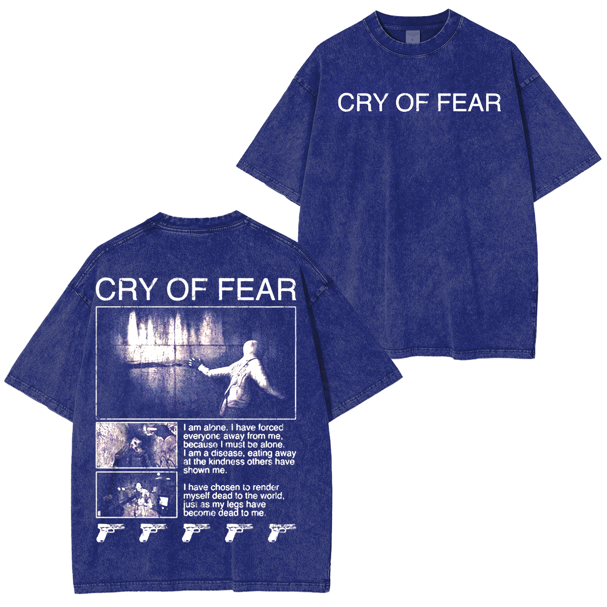 RY OF FEAR Vintage Unisex Washed T-Shirt