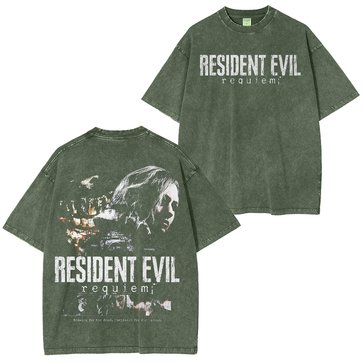 Resident Evil 9 Vintage Unisex Washed T-Shirt