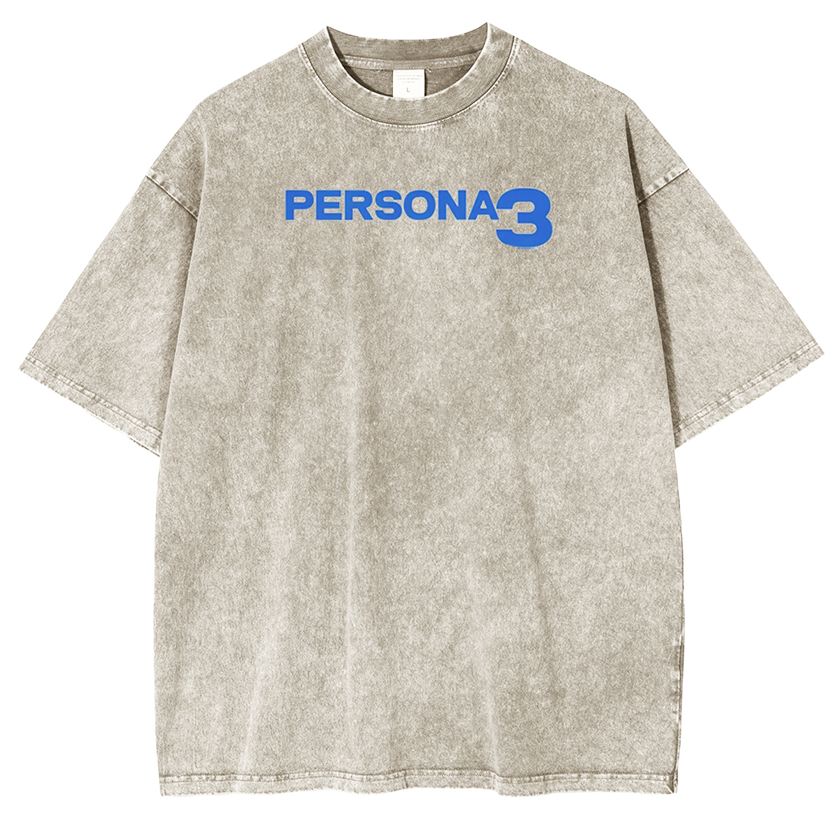 Persona 3 Makoto Yuki Aesthetic Vintage Unisex Washed T-Shirt