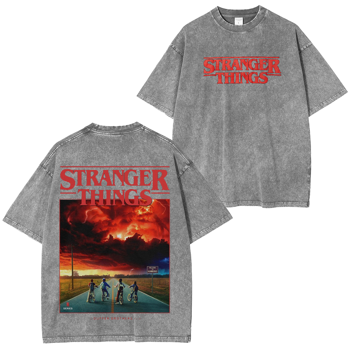 Stranger Things Washed T-shirt/Crewneck/Hoodie