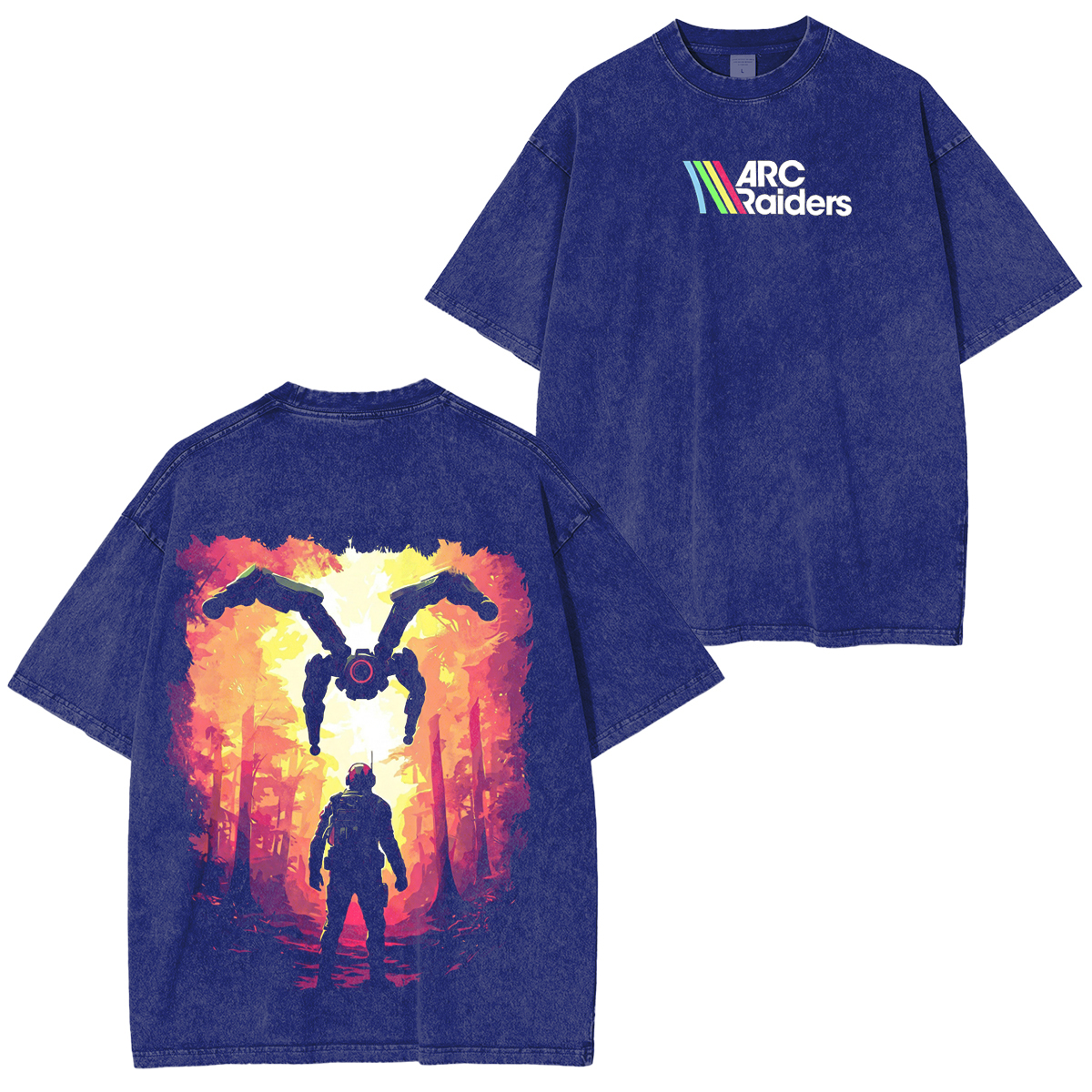 Arc Raiders Unisex Washed T-shirt/Crewneck/Hoodie