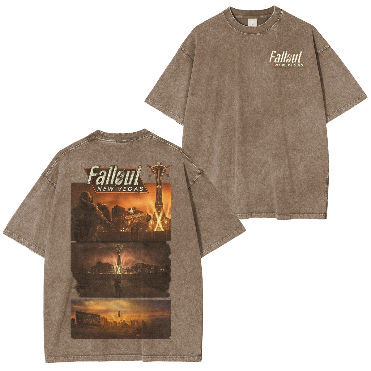 Fallout 4 Vintage Unisex Washed T-Shirt