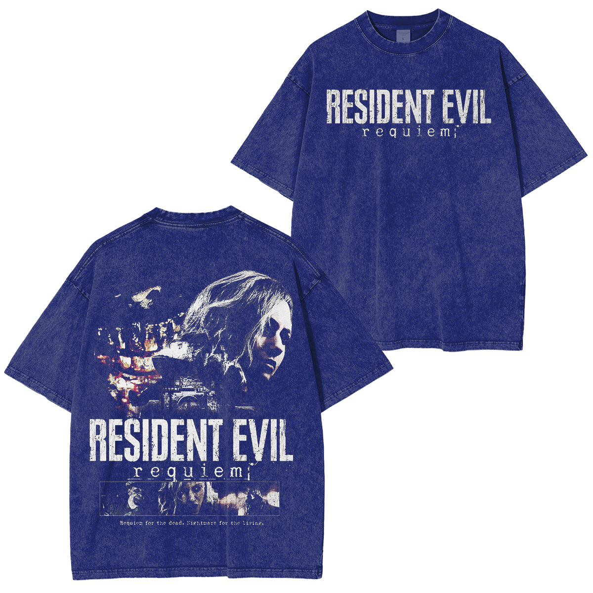 Resident Evil 9 Vintage Unisex Washed T-Shirt