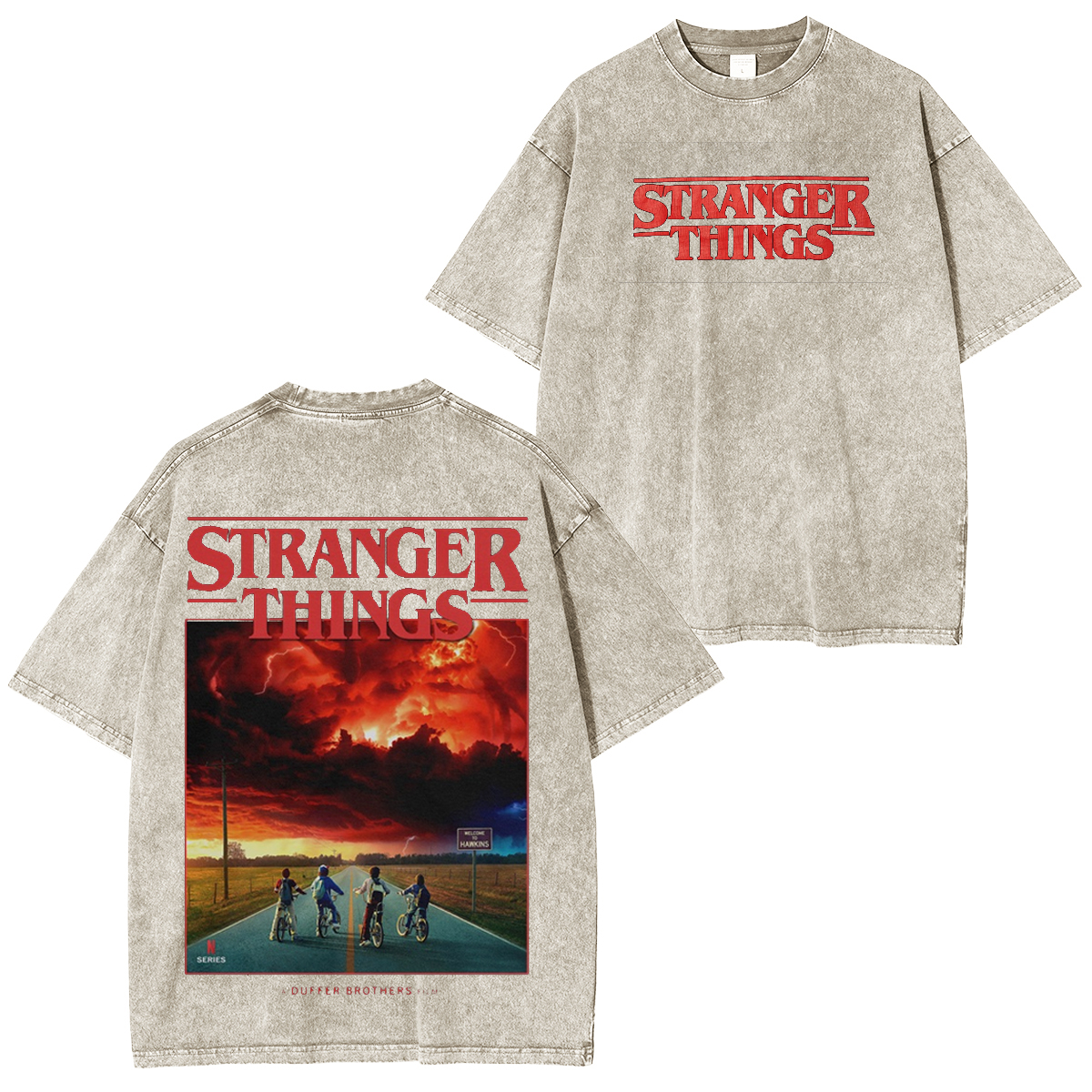 Stranger Things Washed T-shirt/Crewneck/Hoodie