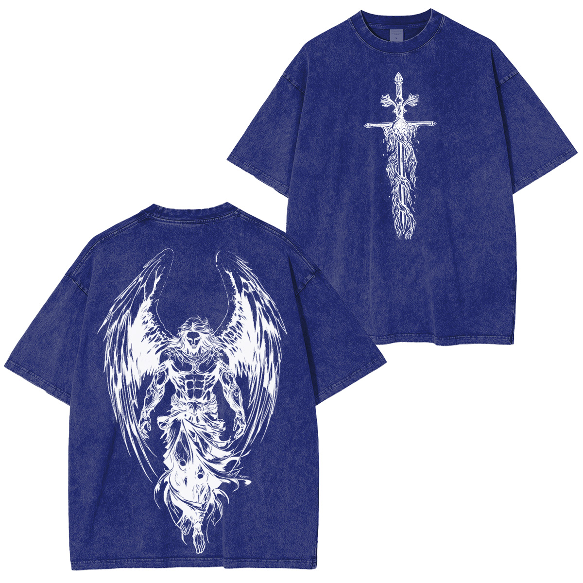 Archangelmichael Jesus War Vintage Washed Unisex T-Shirt