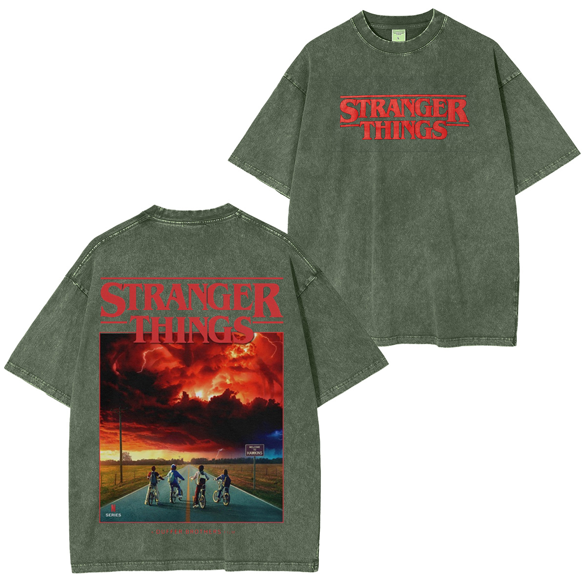 Stranger Things Washed T-shirt/Crewneck/Hoodie