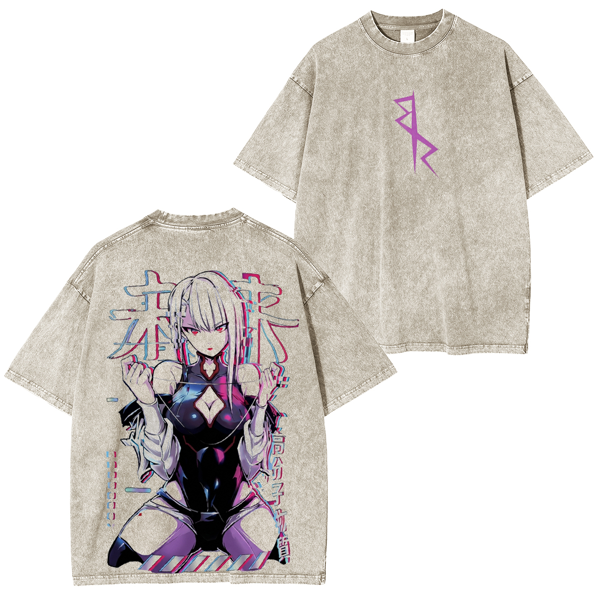 lucy cyberpunk 2077 Washed Unisex T-Shirt