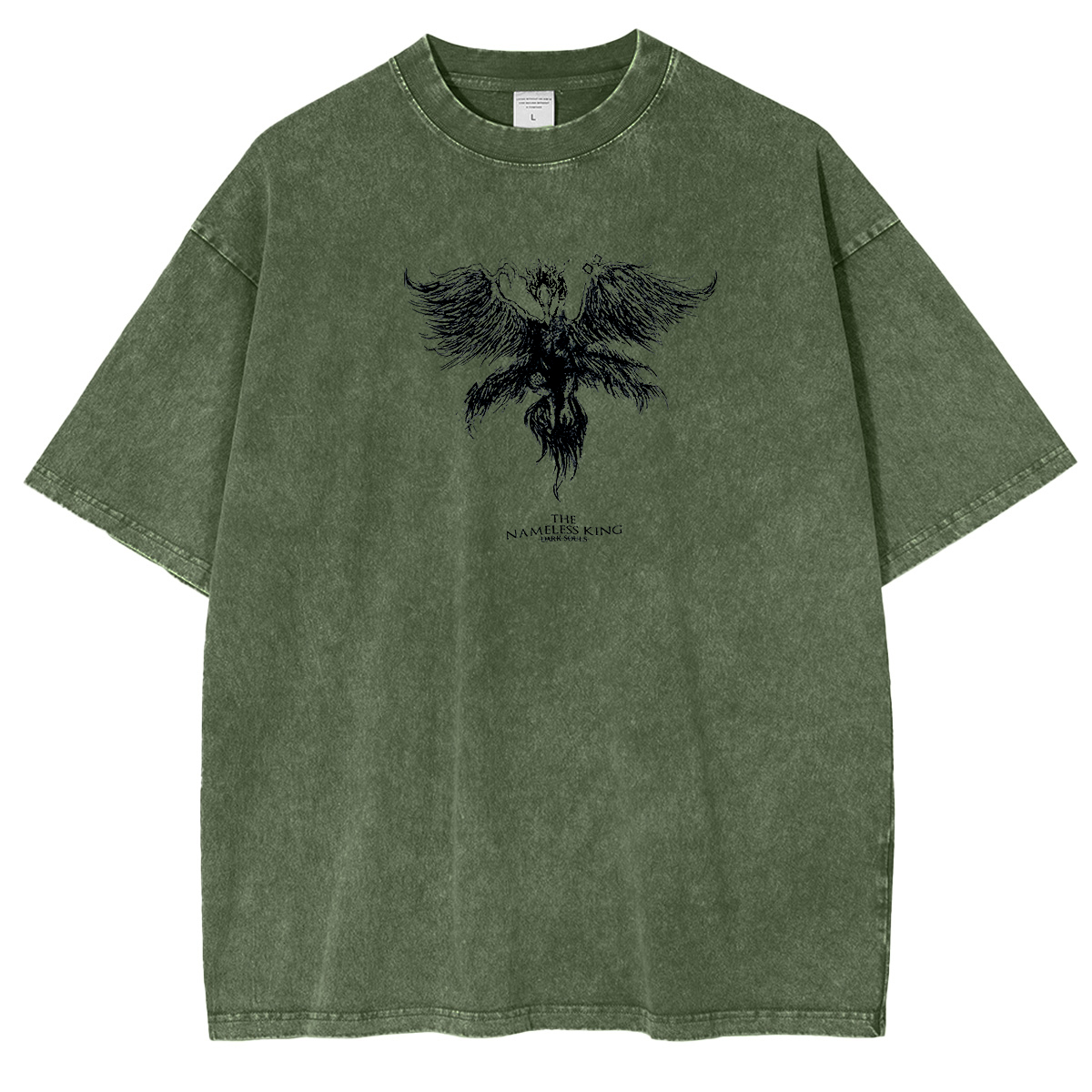 Nameless King Dark Souls Vintage Washed Unisex T-Shirt