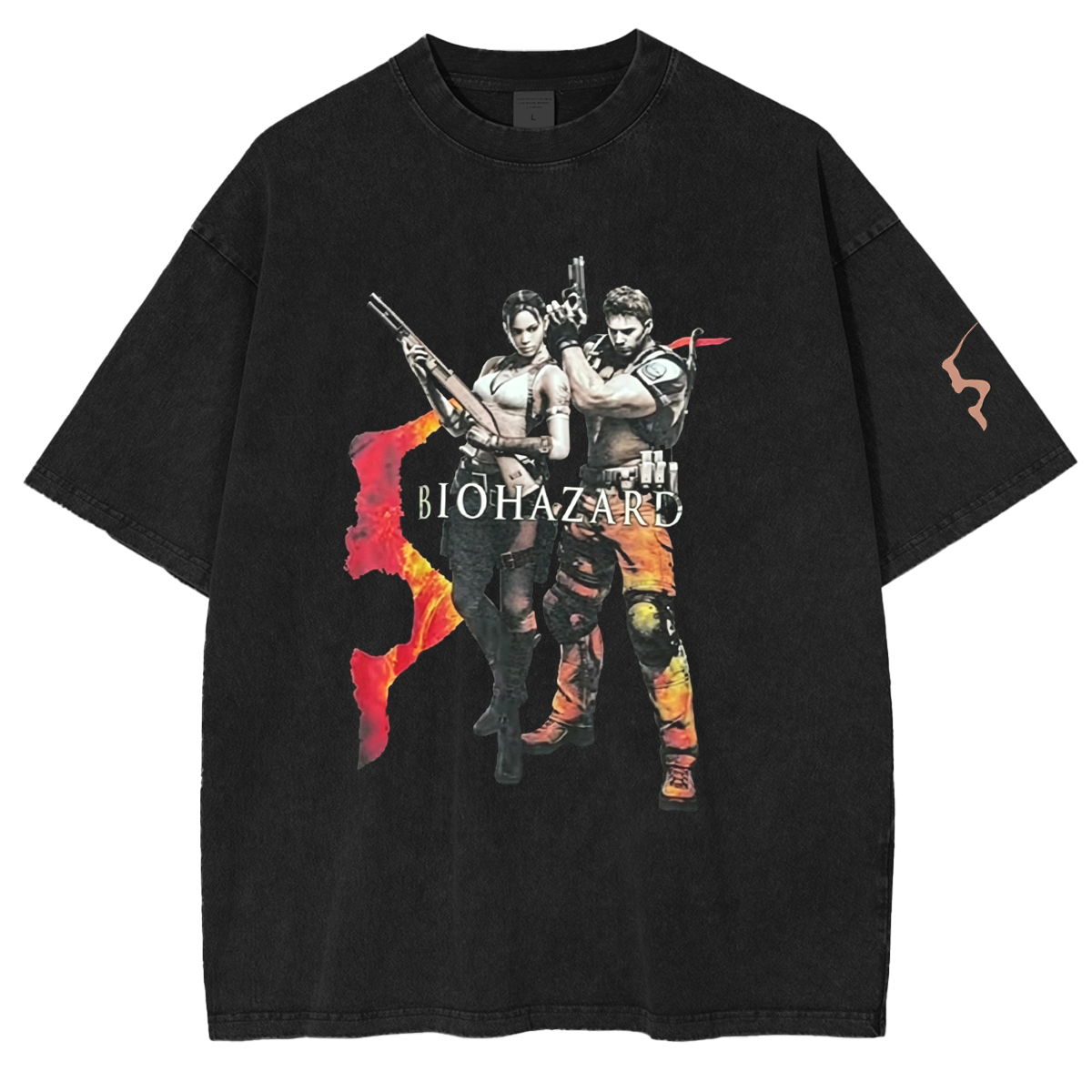 Resident Evil Series Washed T-shirt